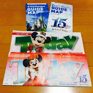 ディズニー(Disney)の最新♥ディズニーtoday＆MAP(印刷物)