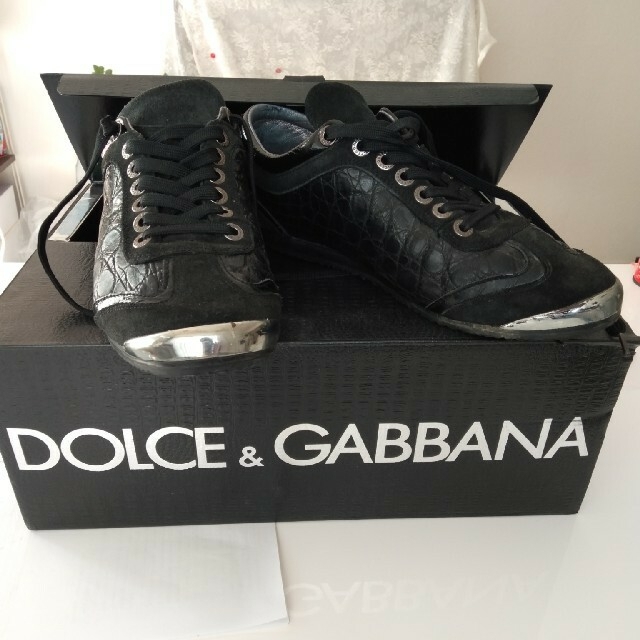 DOLCE&GABBANA(ドルチェアンドガッバーナ)のドルチェ&ガッバーナカイマンスニーカー メンズの靴/シューズ(スニーカー)の商品写真