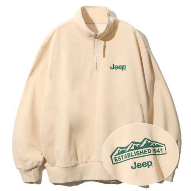 （日本未入荷）Jeep ハーフジップ