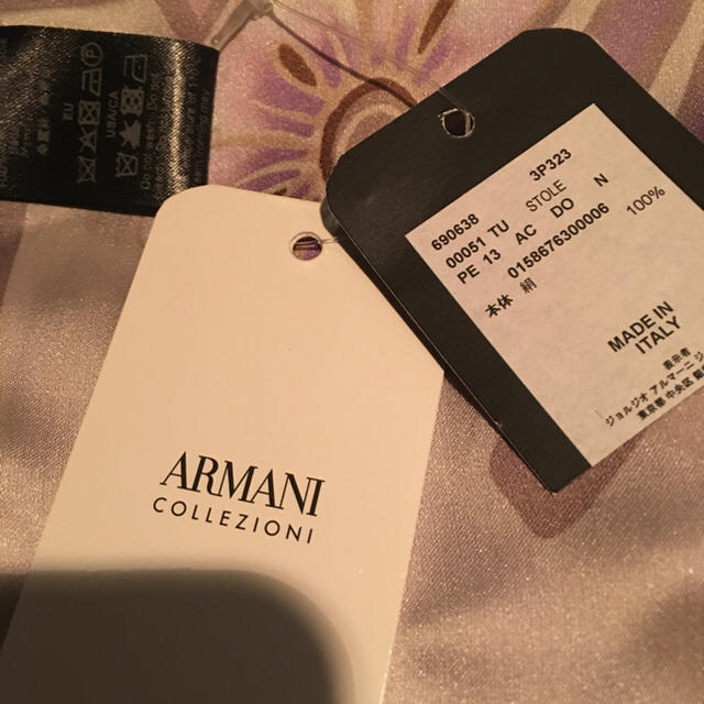 Giorgio Armani(ジョルジオアルマーニ)のアルマーニスカーフ 新品❤️値下げ💕 レディースのファッション小物(バンダナ/スカーフ)の商品写真