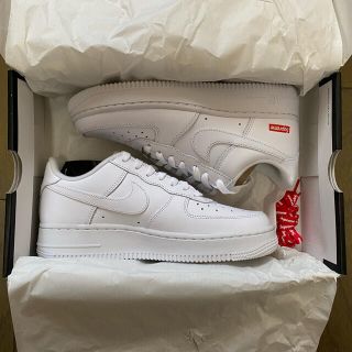 シュプリーム(Supreme)のSupreme Nike Air Force 1 White US6 24 (スニーカー)