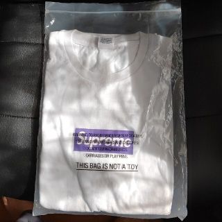 シュプリーム(Supreme)のsupreme purple box logo(Tシャツ/カットソー(半袖/袖なし))