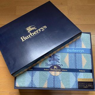 バーバリー(BURBERRY)の(野菜様専用) 未使用　バーバリー タオルケット 西川産業株式会社製造(タオルケット)