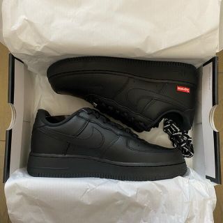 シュプリーム(Supreme)のSupreme Nike Air Force 1 Black US7 25(スニーカー)