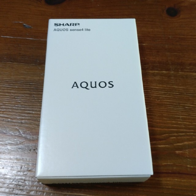 AQUOS sense4 Lite ブラック 新品未開封品✨