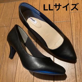 黒いパンプス 6cmヒール LLサイズ(ハイヒール/パンプス)