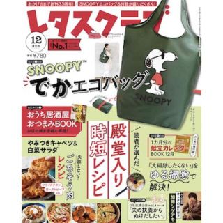 スヌーピー(SNOOPY)のスヌーピー【付録】でかエコバッグ(エコバッグ)