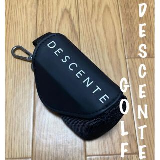 デサント(DESCENTE)の美品⛳️デサントゴルフ　ボールポーチ　ボールケース　小物入れ(ウエア)