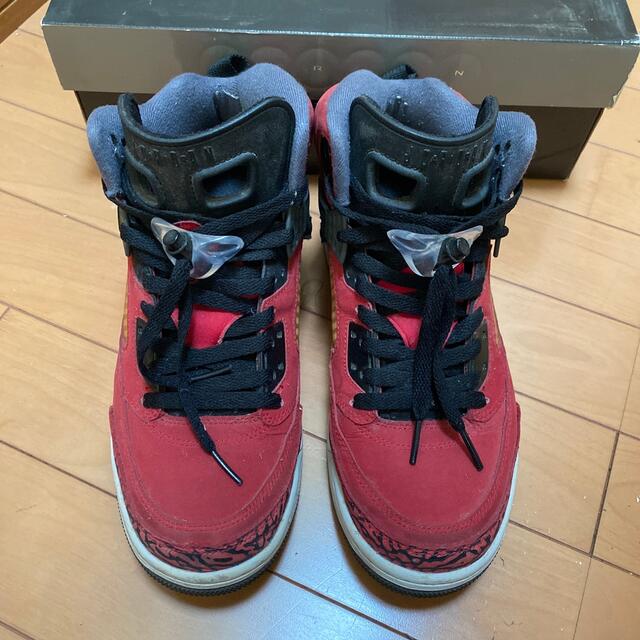 JORDAN SPIZIKE 赤 黒 26cm