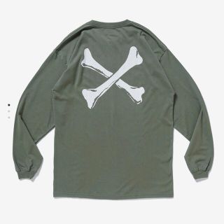 ダブルタップス(W)taps)のLサイズ　WTAPS CROSSBONES OLIVE DRAB LARGE (Tシャツ/カットソー(七分/長袖))