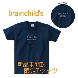 新品未開封！brainchild's 限定Tシャツ  ネイビー(ミュージシャン)