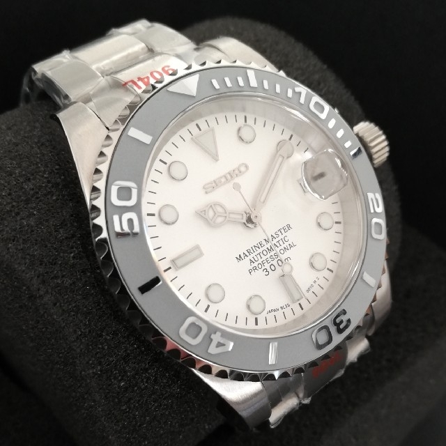 SEIKO Mod カスタム時計 NH35 自動巻き ヨットマスタータイプ SEIKO Mod カスタム時計 NH35 自動巻き ヨットマスタータイプ