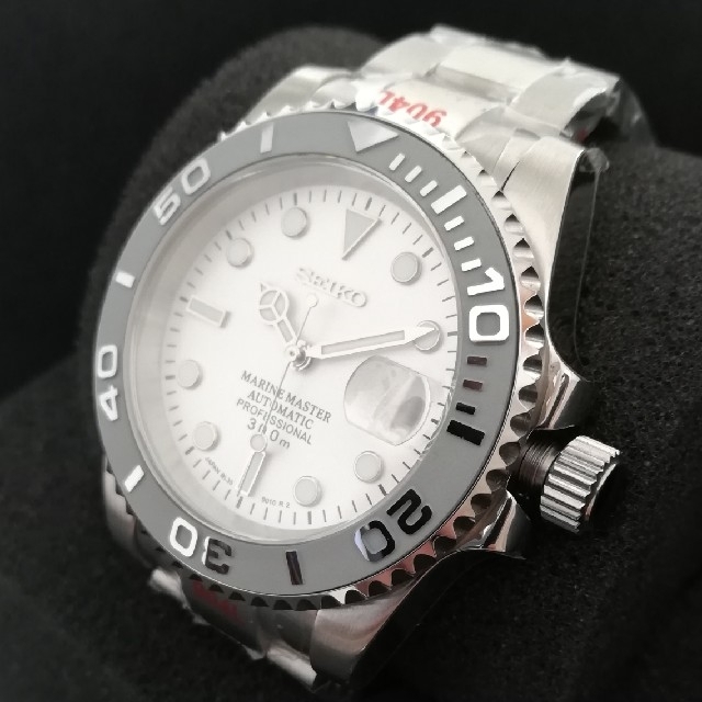 SEIKO Mod カスタム時計 NH35 自動巻き ヨットマスタータイプ SEIKO Mod カスタム時計 NH35 自動巻き ヨットマスタータイプ