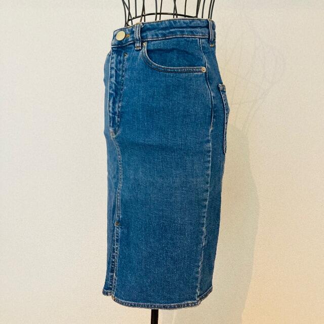 asos デニムスカート 前スリット 美品