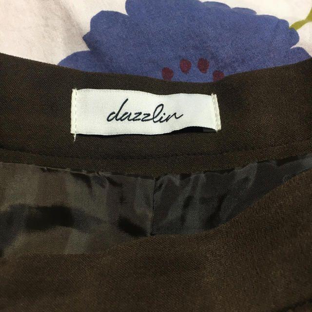 dazzlin(ダズリン)のdazzlin   スエード調ロングスカート　ブラウン レディースのスカート(ロングスカート)の商品写真