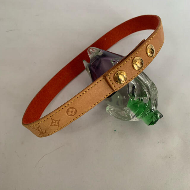 LOUIS VUITTON - louis vuitton バングル 二重巻 ノベルティ 希少 革