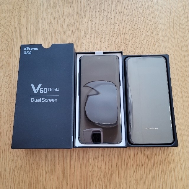 【新品・未使用】LG V60 Dual Screen