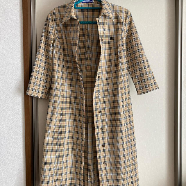 BURBERRY(バーバリー)のバーバリー　シャツワンピース レディースのワンピース(ひざ丈ワンピース)の商品写真