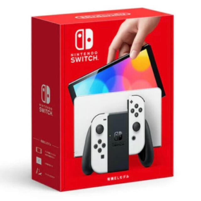 ゲームソフト/ゲーム機本体新型 Nintendo Switch 有機ELモデル ホワイト 本体