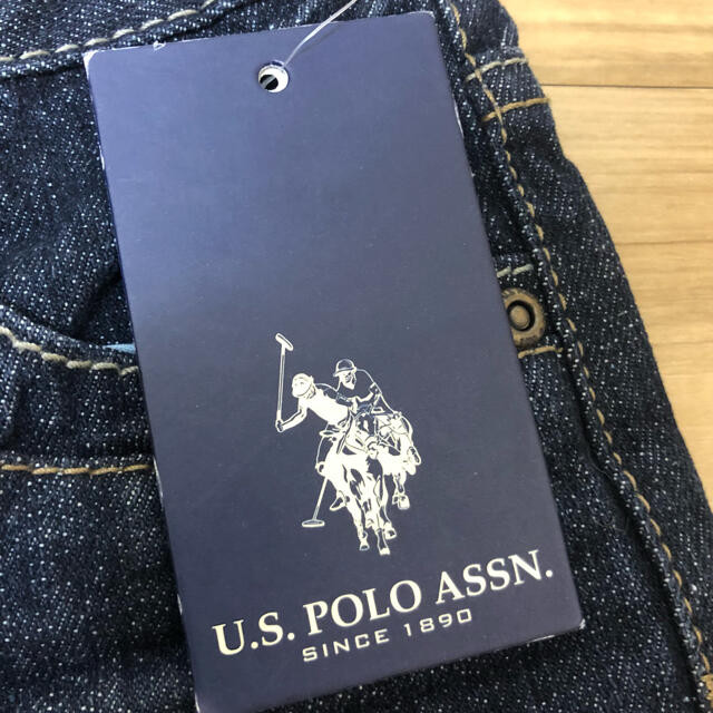 POLO RALPH LAUREN(ポロラルフローレン)の《新品》U.S. POLO ASSN ジーンズ デニムパンツ 140cm キッズ/ベビー/マタニティのキッズ服男の子用(90cm~)(パンツ/スパッツ)の商品写真