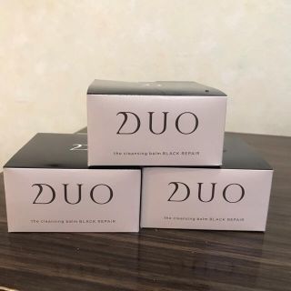 ♡新品未開封！DUO クレンジングバームブラック3つセット♡(フェイスオイル/バーム)