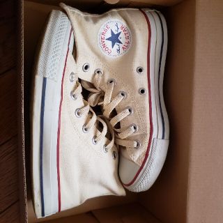 コンバース(CONVERSE)のCONVERSE ハイカット スニーカー ベージュ(スニーカー)