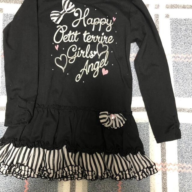 女の子　130センチ　カットソー キッズ/ベビー/マタニティのキッズ服女の子用(90cm~)(Tシャツ/カットソー)の商品写真