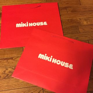 ミキハウス(mikihouse)のみっちゃん＊さん専用♡ミキハウスショッパー2枚♡(ショップ袋)