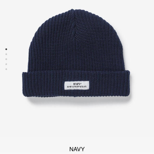 帽子WTAPS 21SS BEANIE 02 ビーニー NAVY