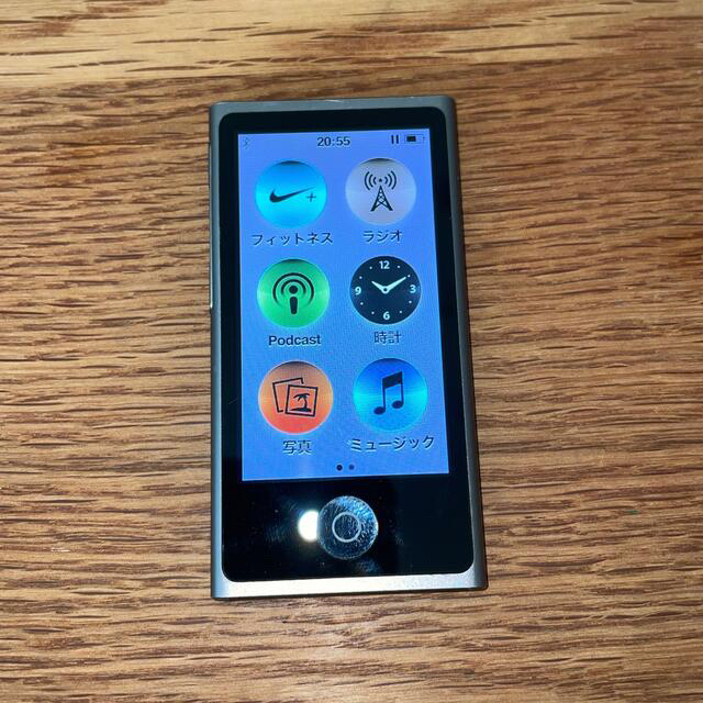 iPod(アイポッド)のiPod nano スマホ/家電/カメラのオーディオ機器(ポータブルプレーヤー)の商品写真