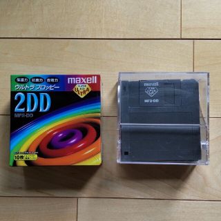 マクセル(maxell)の2DDフロッピーディスク 10+8枚(PCパーツ)