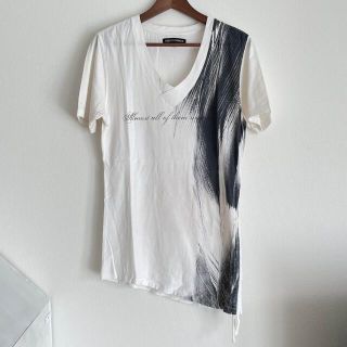 ゴーサンゴーイチプールオム(5351 POUR LES HOMMES)の5351プールオム アシメTシャツ(Tシャツ/カットソー(半袖/袖なし))