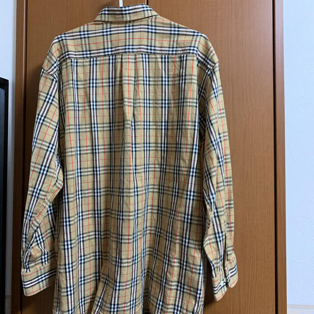 BURBERRY(バーバリー)の入手困難Burberry Londonホースロゴ ノバチェックシャツ 90's メンズのトップス(シャツ)の商品写真