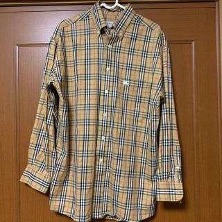 バーバリー(BURBERRY)の入手困難Burberry Londonホースロゴ ノバチェックシャツ 90's(シャツ)