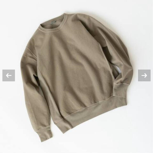 COMOLI(コモリ)のAURALEE / オーラリー SUPER MILLED SWEAT サイズ5 メンズのトップス(スウェット)の商品写真