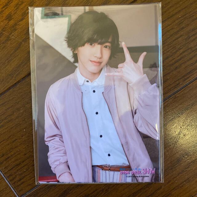 道枝駿佑　2019Spring Special showフォトセット エンタメ/ホビーのタレントグッズ(アイドルグッズ)の商品写真