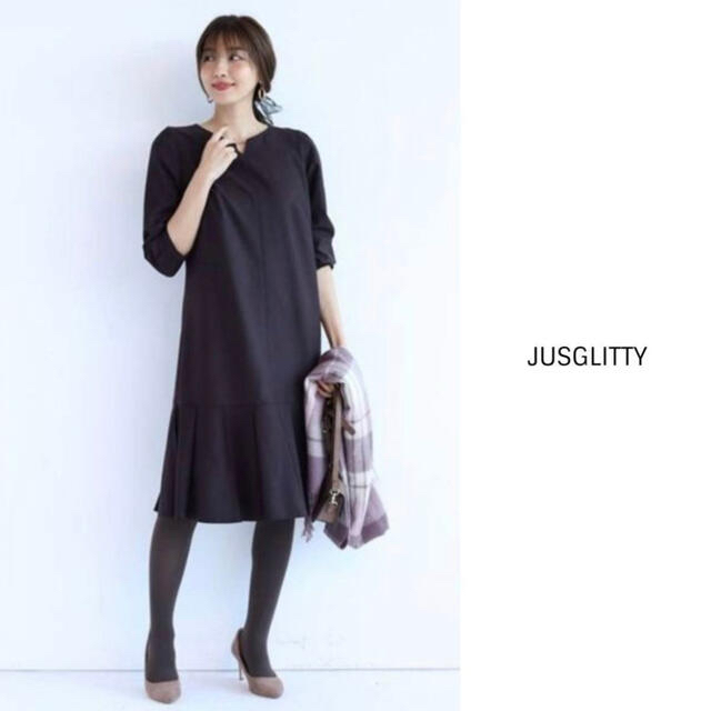 JUSGLITTY(ジャスグリッティー)の美品☆2.5万☆ジャスグリッティー JUSGLITTY☆ワンピース  レディースのワンピース(ロングワンピース/マキシワンピース)の商品写真