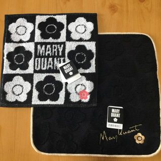 マリークワント(MARY QUANT)のマリークワントタオルハンカチ２枚(ハンカチ)