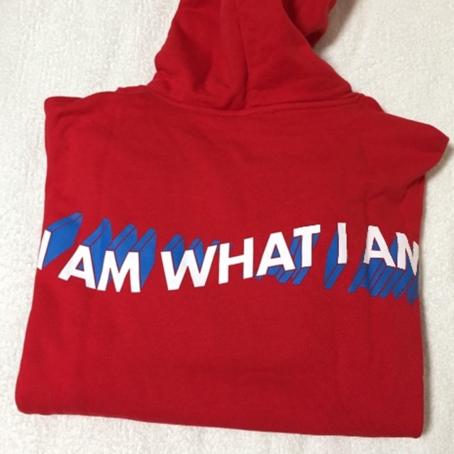 AAA 與真司郎 IAMWHATIAM フーディー 青 トップス