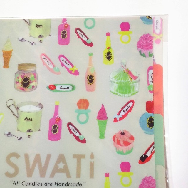 SWATi(スワティ)の【全4種】SWATi クリアファイル4ポケット☆WONDA×スワティ非売品 エンタメ/ホビーのコレクション(ノベルティグッズ)の商品写真