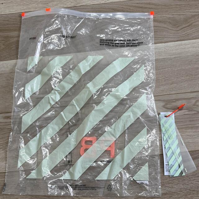 OFF-WHITE(オフホワイト)のrunano様専用OFF-WHITE オフホワイト ロゴパーカー L 美品 メンズのトップス(パーカー)の商品写真