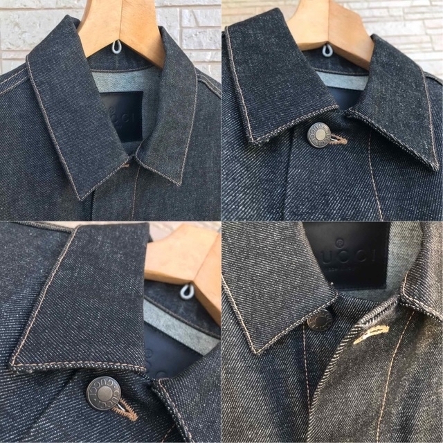 Gucci(グッチ)のVtg 90's denim jacket GUCCI by Tom Ford メンズのジャケット/アウター(Gジャン/デニムジャケット)の商品写真