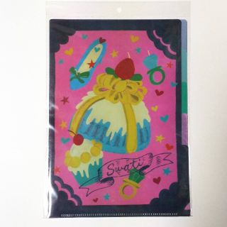 SWATi - SWATi クリアファイル4ポケット★WONDAワンダ×スワティ非売品