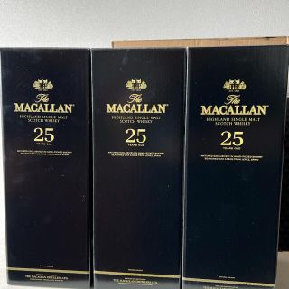 新品未開封 ザ マッカラン 25年 The MACALLAN 700ml(ウイスキー)