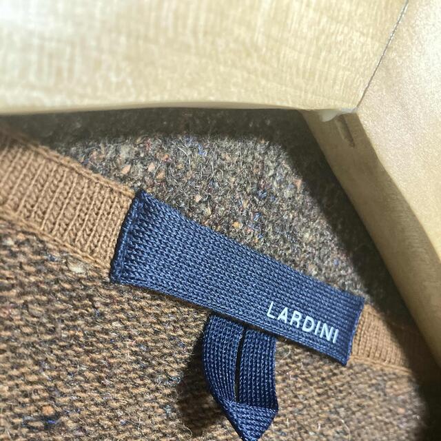 LARDINI ラルディーニ ウールアルパカ混2B ニットジャケット 3