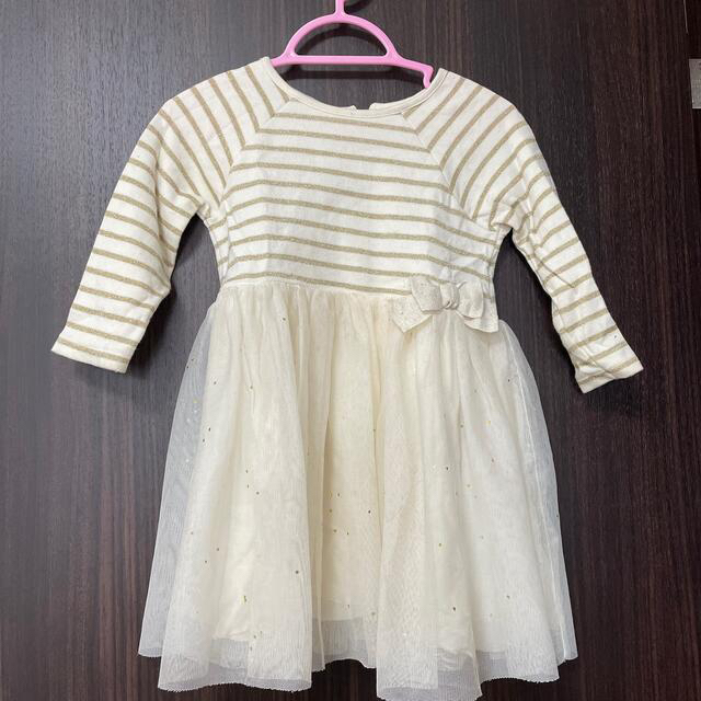 PETIT BATEAU(プチバトー)のプチバトー　ワンピース　18m キッズ/ベビー/マタニティのベビー服(~85cm)(ワンピース)の商品写真