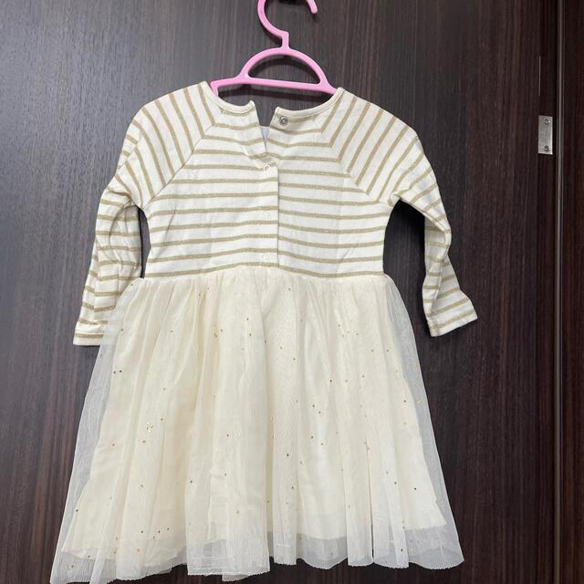 PETIT BATEAU(プチバトー)のプチバトー　ワンピース　18m キッズ/ベビー/マタニティのベビー服(~85cm)(ワンピース)の商品写真