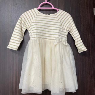 プチバトー(PETIT BATEAU)のプチバトー　ワンピース　18m(ワンピース)