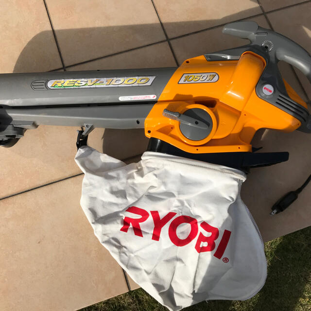 1日限定です。RYOBI ブローワバキューム25ℓ粉砕比率