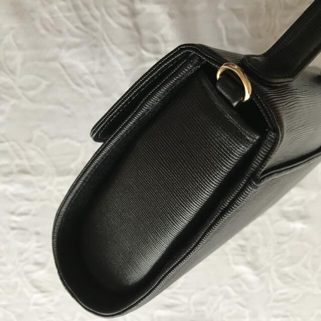 HANAE MORI(ハナエモリ)のハナエ    モリ　2way サークルショルダーバック  黒　美品 レディースのバッグ(ショルダーバッグ)の商品写真